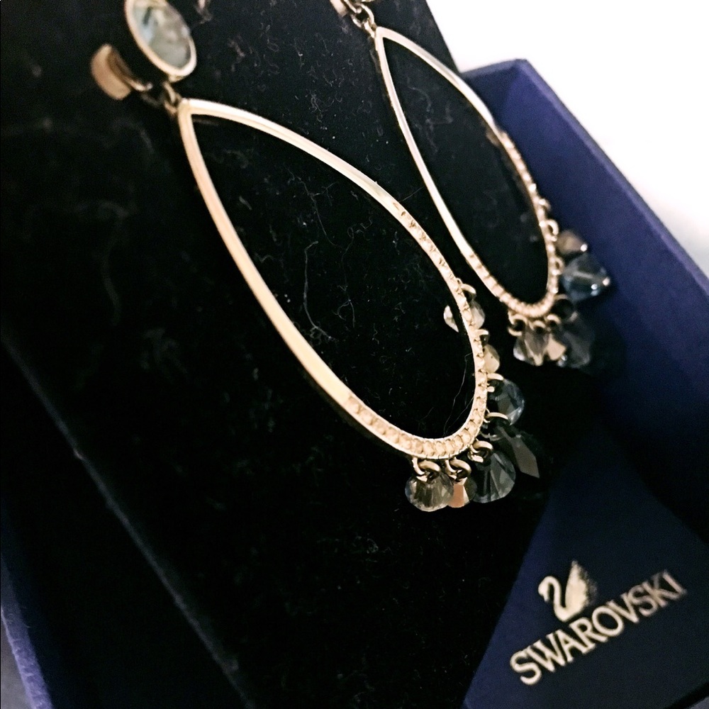 Swarovski's tosha pierced earrings